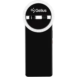 Кільцева лампа для селфі Gelius Pro GP-SR001 Black - мініатюра 5