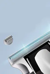 Машинка для стрижки волосся XPRO KM-6038 професійна акумуляторна з насадками вологозахищена сіра (40962-KM-6038) - мініатюра 3