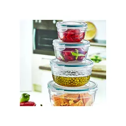 Харчовий контейнер Irak Plastik Fresh круглий 1,5 л прозорий (5226) - мініатюра 3