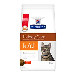 Сухий корм Hill's Prescription Diet k/d для котів підтримання функції нірок з куркою 1.5 кг