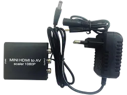 Конвертор-переходник Atcom HDMI-3RCA с блоком питания