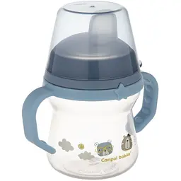 Кружка тренувальна Canpol babies First Cup Bonjour Paris 150 мл синій - мініатюра 2