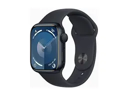 Смарт-годинник Apple Watch Series 9 GPS 41mm Midnight Aluminum Case w. Midnight Sport Band - S/M (MR8W3) - мініатюра 2