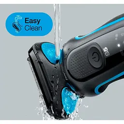 Електробритва Braun Series 5 50-B1000s чорно-синя [79618] - мініатюра 4