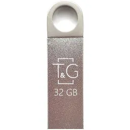 Флеш накопичувач USB 32Gb T&G Metal TG026 сріблястий USB 2.0 (TG026-32G)