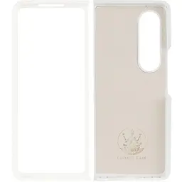 Чохол Foldables Silicone Cover Lakshmi (AAA) для Samsung Galaxy Z Fold4 Білий / White - мініатюра 3