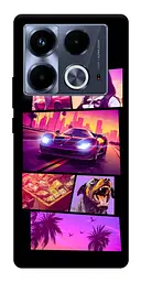 TPU чохол Demsky GTA vibes для Infinix Note 40 4G