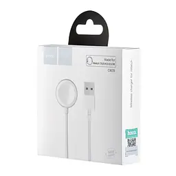 Бездротовий зарядний пристрій Hoco CW39 Wireless charger for iWatch Білий - мініатюра 2