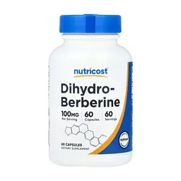 Витаминно-минеральный комплекс Nutricost Дигидроберберин, 100 мг, Dihydroberberine, 60 капсул (NCS57237)