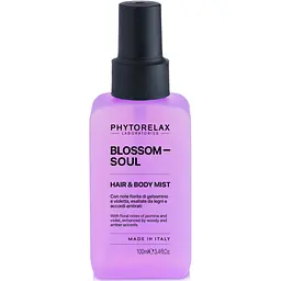 Парфумований спрей для тіла та волосся "Квіткова душа" Phytorelax Laboratories Hair & Body Mist Blossom Soul 100 мл