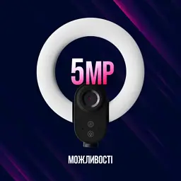 Веб-камера Lorgar Circulus 910 Streaming 5MP 1944 Auto Focus Stereo (LRG-SC910) - мініатюра 6