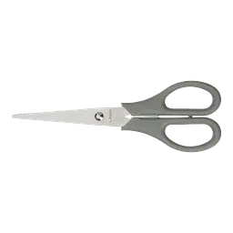 Ножиці офісні BM.4507-09 BUROMAX, 165 мм сірі, на блістері (4823078928627) - мініатюра 3