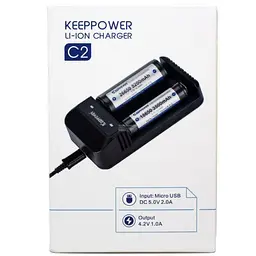 Зарядний пристрій KeepPower C2 на 2 слоти - мініатюра 5