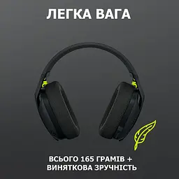 Навушники Logitech G435 LIGHTSPEED Black (981-001050) - мініатюра 5