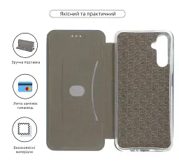 Чехол-книга ArmorStandart G-Case для Samsung A14 4G/A14 5G Blue - миниатюра 3