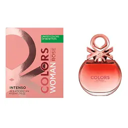 Парфумована вода United Colors of Benetton Colors de Benetton Woman Rose Intenso 50 мл (65170549) - мініатюра 2