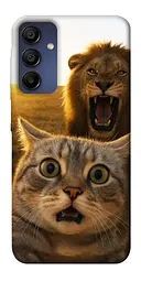 Чохол Demsky Shocked cat and lion для Samsung Galaxy A15 4G/5G