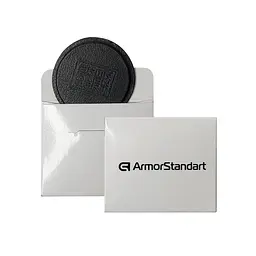 Металева пластина ArmorStandart для смартфона в шкіряній оплітці Чорна (ARM59845) - мініатюра 3