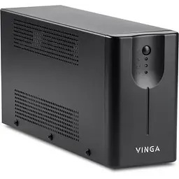 Пристрій безперебійного живлення Vinga LED 800VA metal case (VPE-800M) - мініатюра 2
