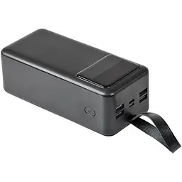 Power Bank 40000mAh зі наскрізною зарядкою портативна батарея для смартфона планшета роутера USB зовнішній акумулятор повербанк із швидкою зарядкою 22.5W ліхтариком та дисплеєм Lenyes PX 42ID - мініатюра 4