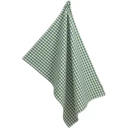 Рушник Kela кухонний Cora, 70x50 см, зелений в клітинку (12823) (00000024660)
