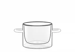 Ємність Thermic Glass 120 мл A11637G4102AA01 LUIGI BORMIOLI