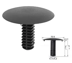 Кліпса для обшивки Honda 90667SA70030 Nissan 8942798070 (C0187)