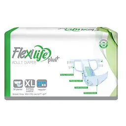 Комплект: Підгузки для дорослих Flexi Life XL + Пелюшки Flexi Life + Рушники Blue White - мініатюра 3
