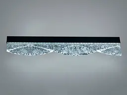 Настінне LED бра Diasha 8057/400BK чорне 11 Вт акрил 3 режими - мініатюра 2