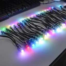 Гірлянда ColorWay Smart LED RGB WiFi+Bluetooth 10M 60LED IP65 (CW-GS-60L10UMC) - мініатюра 4