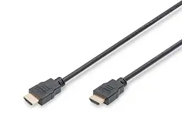 Кабель HDMI високошвидкісного з'єднання, тип A, з Ethernet M/M, 2,0 м, AK-330114-020-S DIGITUS by ASSMANN
