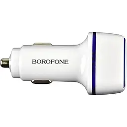 Автомобільний зарядний пристрій Borofone BZ14A PD20W QC3.0 Type C to Lightning 3A Білий - мініатюра 2