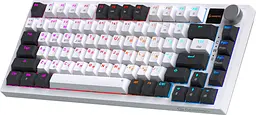 Клавіатура GamePro MK160D Pro QLAB Sakura Switch White (MK160-W-D-QS-PRO) - мініатюра 2