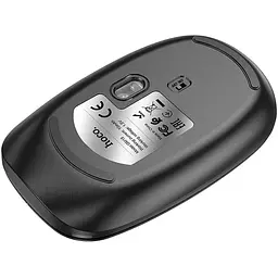 Миша бездротова HOCO GM15 Art dual-mode business wireless mouse BT5.0 бездротова чорна - мініатюра 4