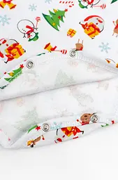 Боді та штани для малюків від трьох місяців Snowman з начосом - мініатюра 5