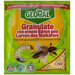Гранули від капустянки та личинки хруща GLOBAL 120г