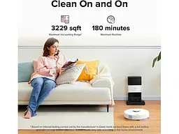 Робот-пилосос з вологим прибиранням RoboRock Vacuum Cleaner Q7 Max+ White - мініатюра 7