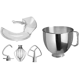 Кухонна машина KitchenAid Artisan 4,3 л 5KSM95PSEMC з відкидним блоком колір хром - мініатюра 3