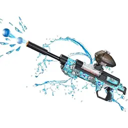 Бластер shoot Splatter Gel Ball 5000 шт. гель кульок з бризками blue