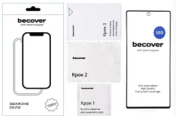 Скло захисне BeCover Google Pixel 6A 10D Black (711488) - мініатюра 3