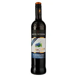 Вино безалкогольное Michel Schneider Zimmermann-Graeff&Muller Cabernet Sauvignon, красное, полусладкое, 0,5%, 0,75 л