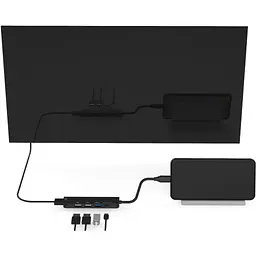 Концентратор XoKo AC-405 Type-C to HDMI+USB 3.0+USB 2.0+Type-C (XK-AC-405) - мініатюра 6