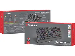 Клавіатура Genesis Thor 230 TKL Wireless RGB Outemu Red Black (NKG-2106) - мініатюра 9
