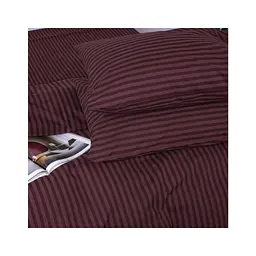 Наволочка MirSon Ranforce Elite 17-0617 Stripe Brown 60х60 см (2200008202118) - мініатюра 5