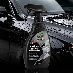 Синтетичний чорний поліроль Turtle Wax HIBRID Jet Black 500мл (53140)