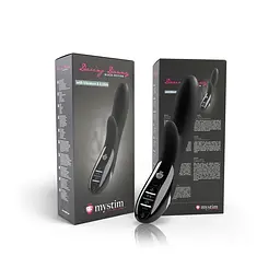 Вібратор-кролик з електростимуляцією Mystim Daring Danny eStim Black Mystim SO2988 91010 - мініатюра 1