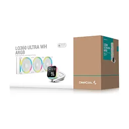 Система рідинного охолодження Deepcool LQ360 Ultra ARGB WH (R-LQ360-WHASMC-G-1) - мініатюра 7