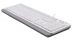 Клавіатура FKS10 "Fstyler", White/Grey A4Tech teh0020596 - мініатюра 3