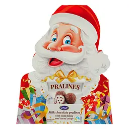 Молочні цукерки праліне Only Santa Claus 100 г - мініатюра 2