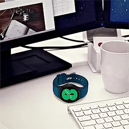 Ремінець силіконовий для смарт-годинника BeWatch Four Samsung Galaxy Watch 4/5/Pro Синій (0133306) - мініатюра 6